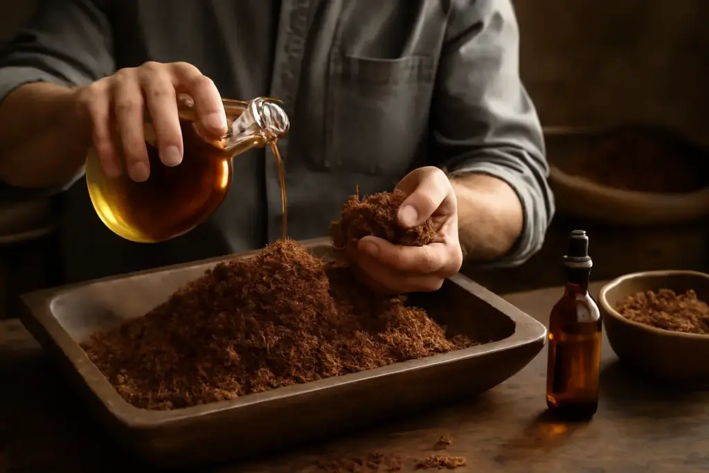 Come viene aromatizzato un tabacco artigianale di pregio? La lavorazione che fa la differenza nel gusto finale
