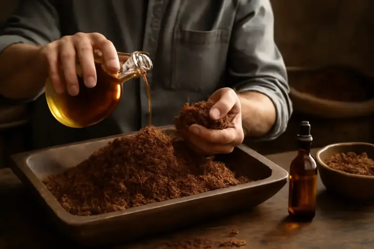 Come viene aromatizzato un tabacco artigianale di pregio? La lavorazione che fa la differenza nel gusto finale