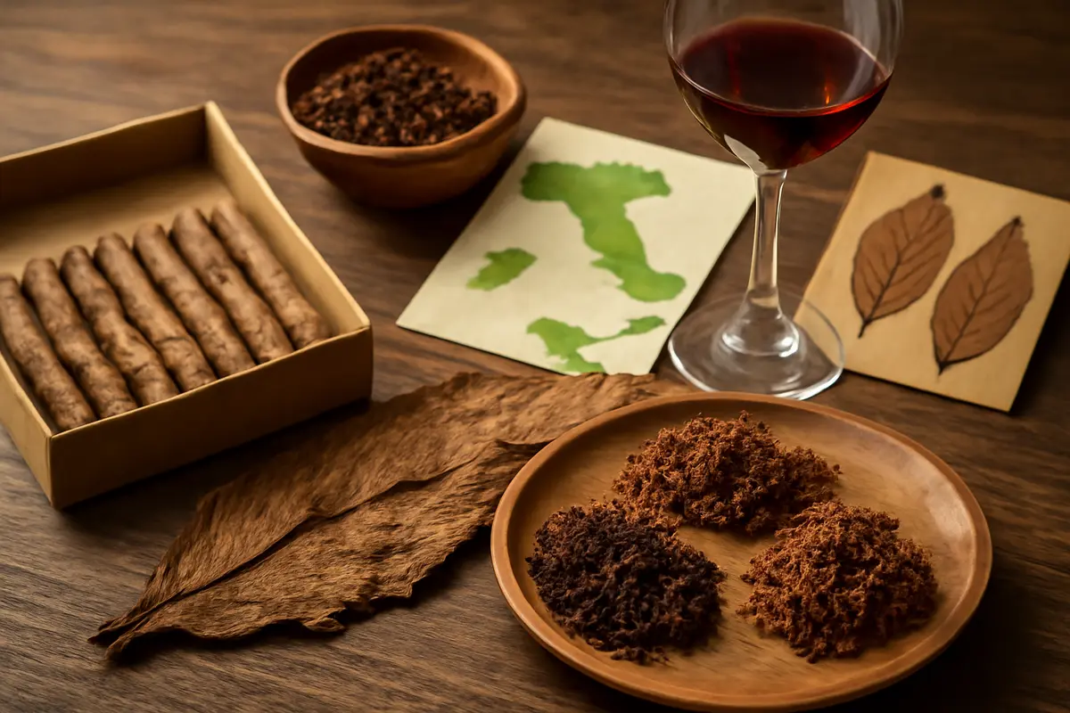 Storia dei blend regionali di tabacco italiano: scopri come nascono le variazioni aromatiche
