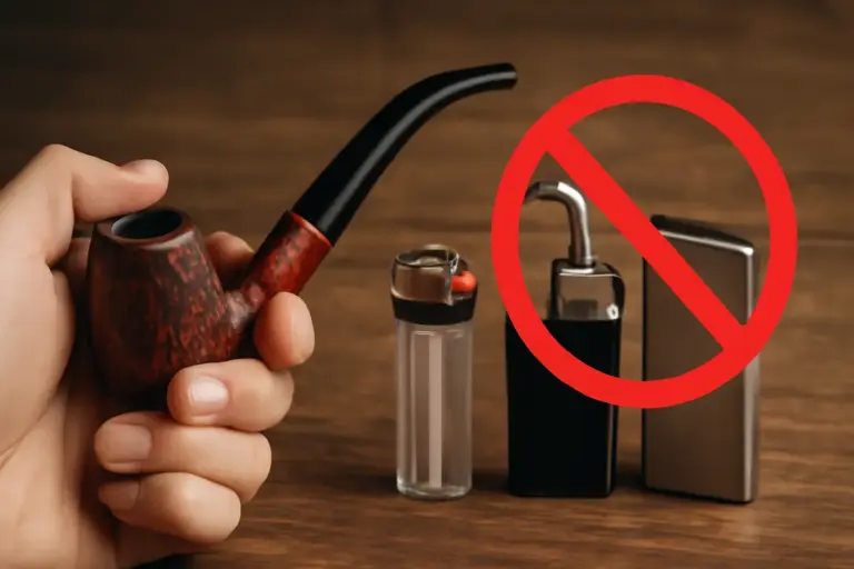 Tipi di accendini per tabacco da pipa: evitare questa abitudine nociva per la tua artigianale