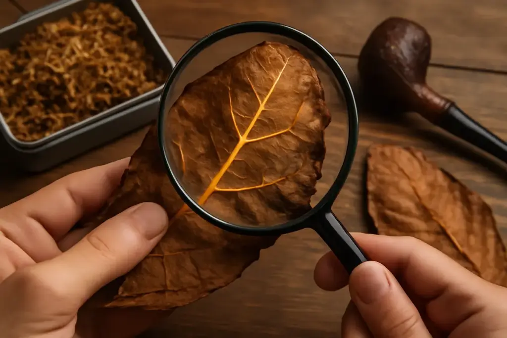 Perché alcuni tabacchi artigianali contengono venature gold? Scopri il significato di questo dettaglio raro