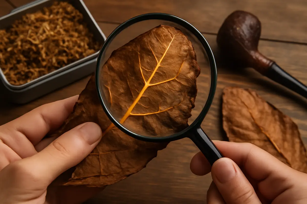 Perché alcuni tabacchi artigianali contengono venature gold? Scopri il significato di questo dettaglio raro