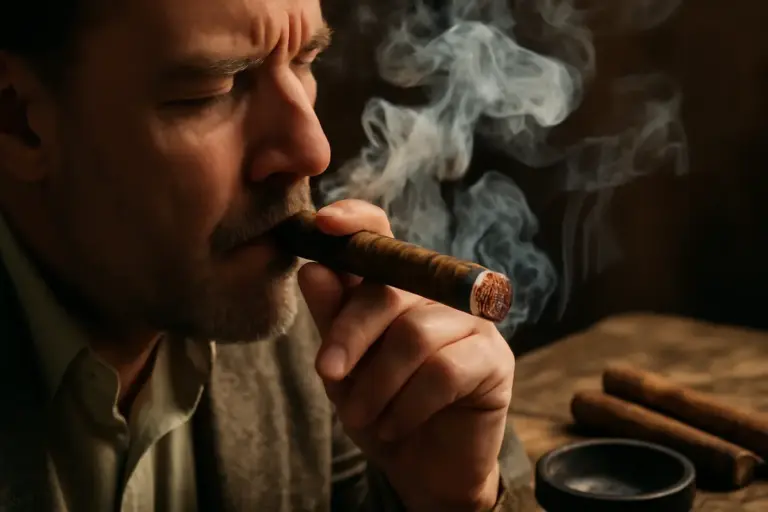 Aroma di un sigaro artigianale: dettagli che rivelano autenticità al primo tiro